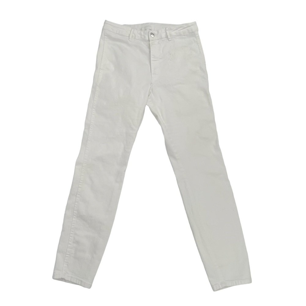 H&M &denim White Skinny High Waist Ankle Length Jeans Size 30 Women’s